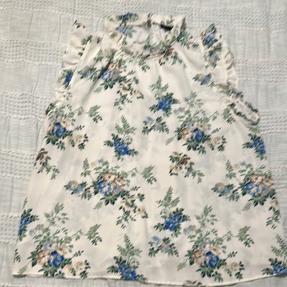 Ann Taylor Factory Floral Blouse